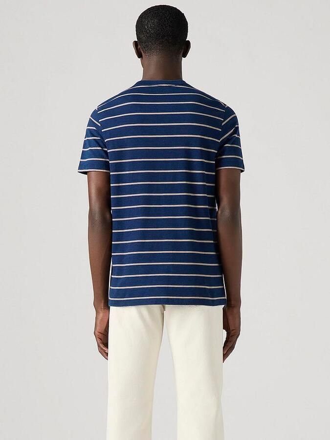 Levi's T-shirt Korte Mouw Levis 56605 0257 ORIGINAL TEE-TAPER STRIPE - Foto 3