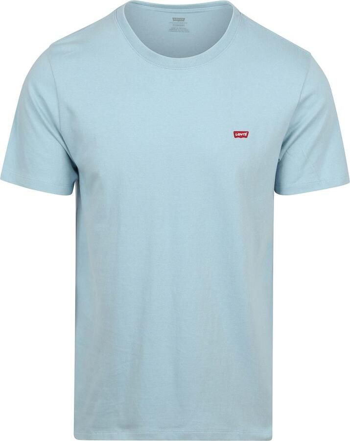 LEVI'S Heren Polo's & T-shirts Ss Original Hm Tee Lichtblauw - Foto 8