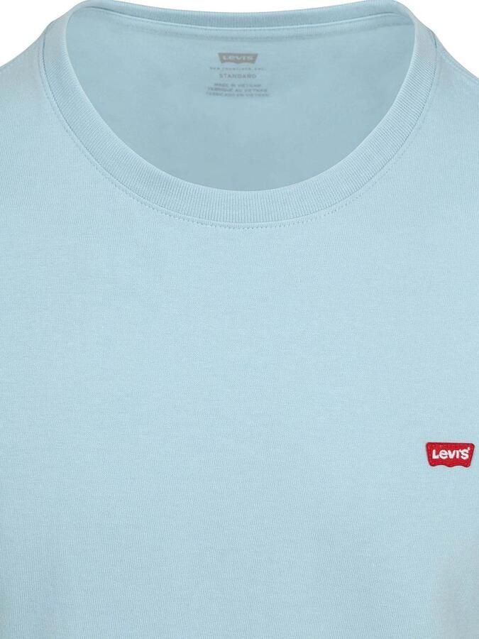 LEVI'S Heren Polo's & T-shirts Ss Original Hm Tee Lichtblauw - Foto 10