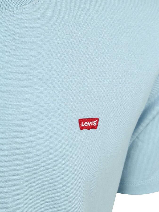 LEVI'S Heren Polo's & T-shirts Ss Original Hm Tee Lichtblauw - Foto 11