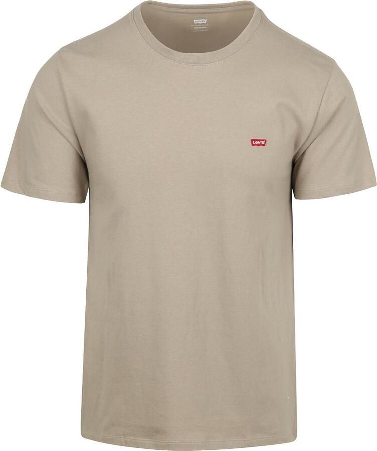 LEVI'S Heren Polo's & T-shirts Ss Original Hm Tee Zand - Foto 5