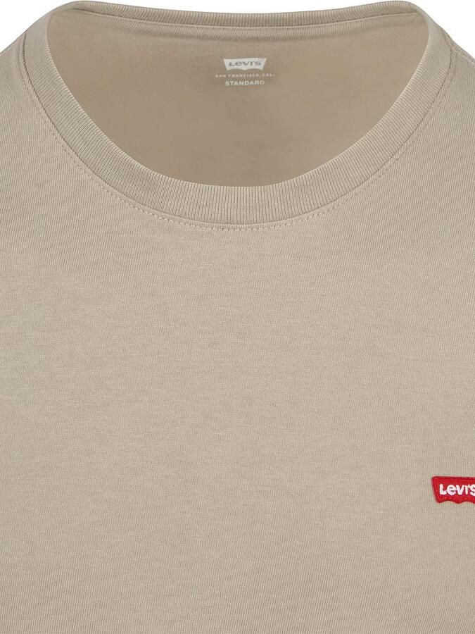 LEVI'S Heren Polo's & T-shirts Ss Original Hm Tee Zand - Foto 6