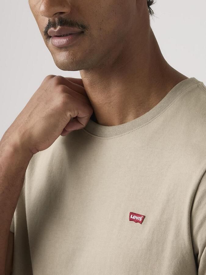 LEVI'S Heren Polo's & T-shirts Ss Original Hm Tee Zand - Foto 9