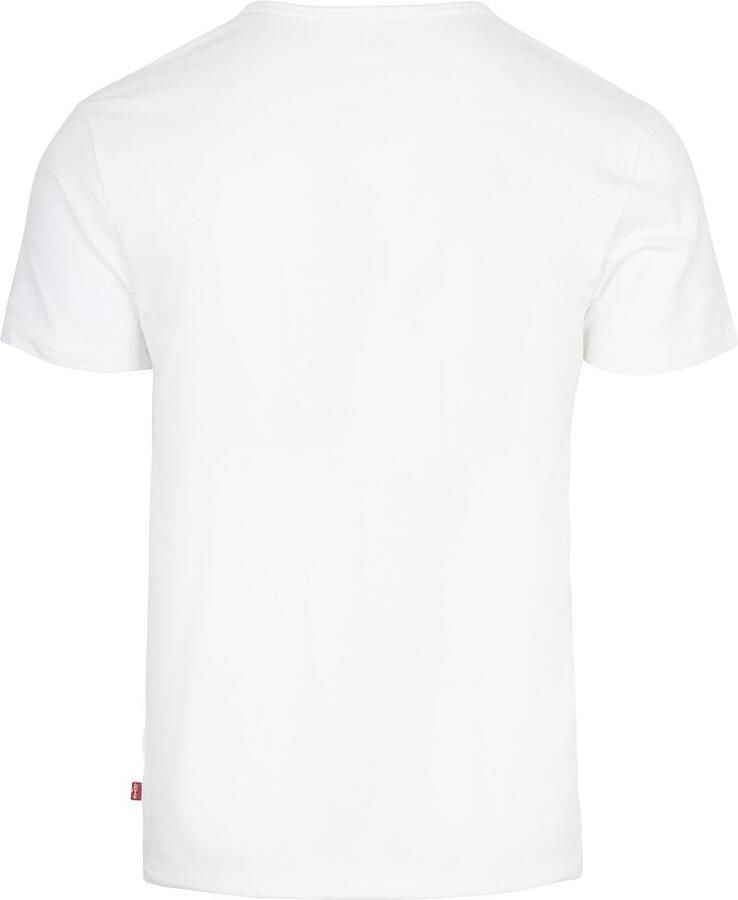 Levi's T-shirt V-Neck Wit 2Pack - Foto 2