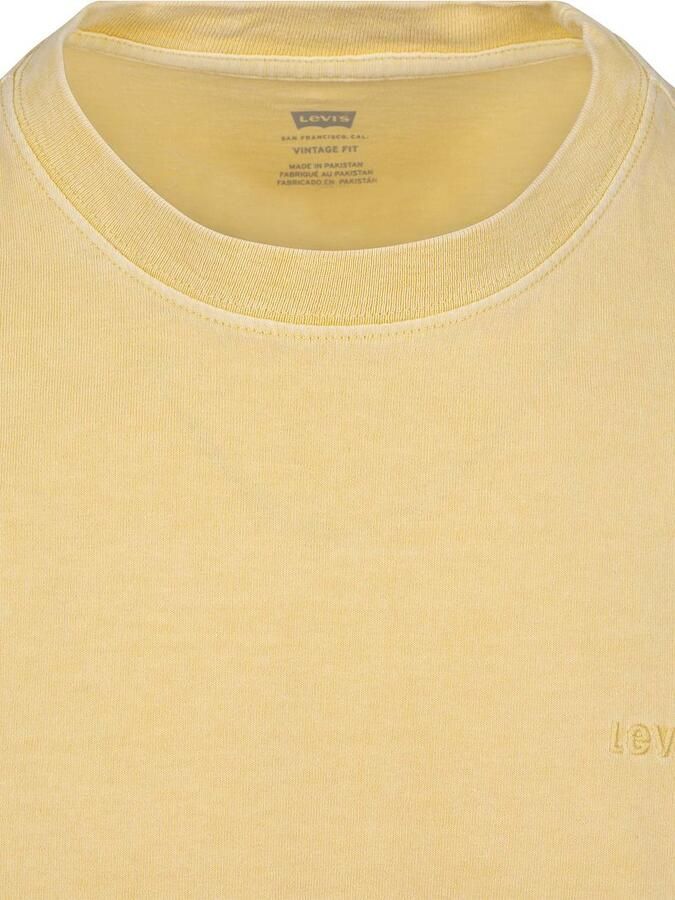 Levi's T-shirt Korte Mouw Levis T-Shirt Vintage Geel - Foto 6
