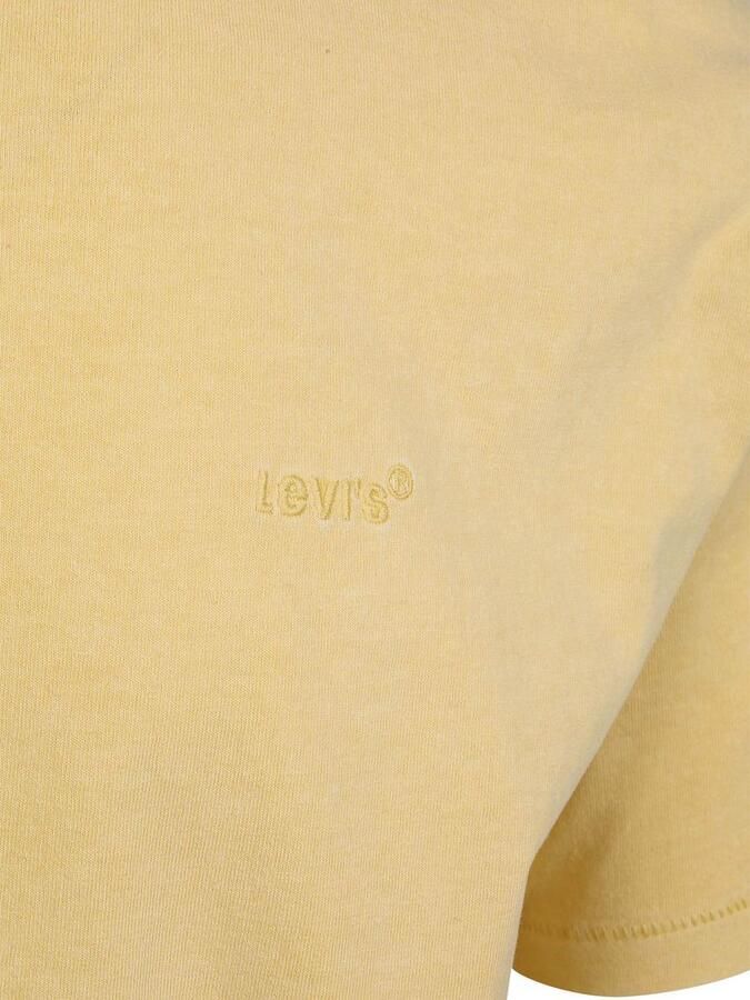 Levi's T-shirt Korte Mouw Levis T-Shirt Vintage Geel - Foto 7