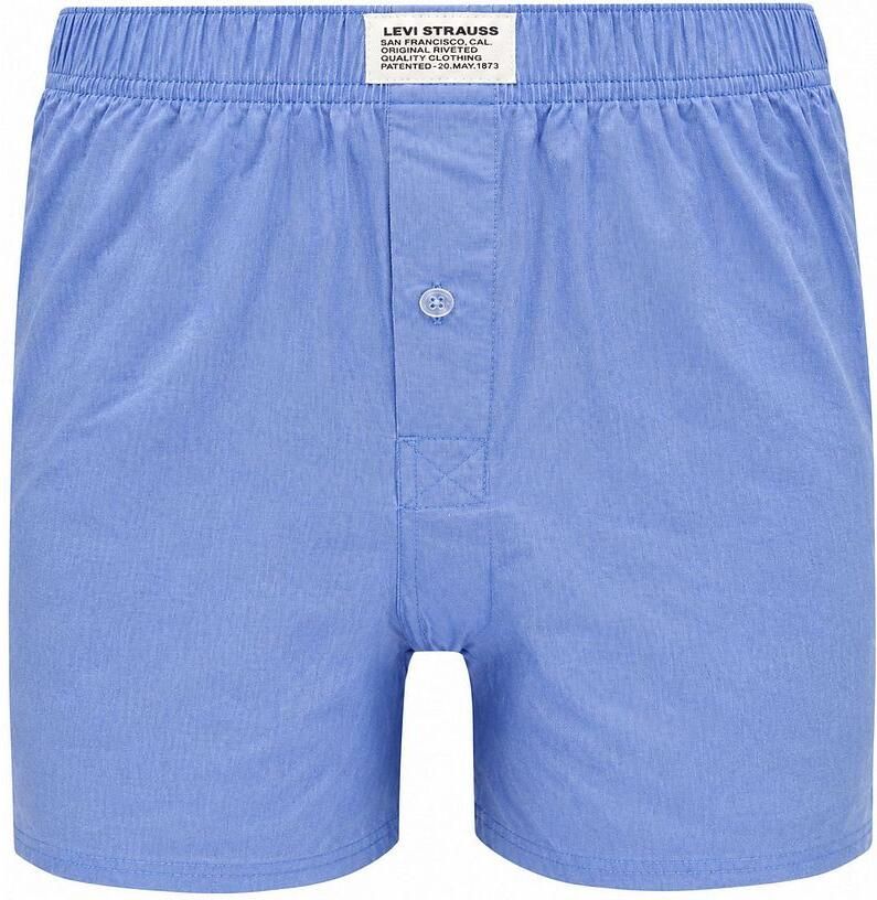 Levi's Boxers Levis Woven Boxershorts 2-Pack Blauw Wit - Foto 3