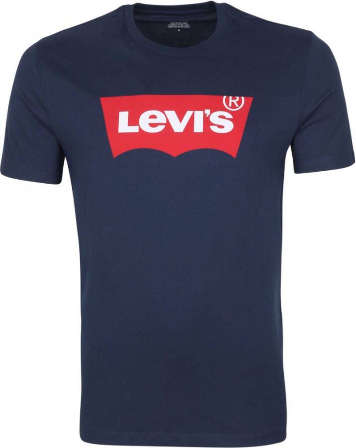Levi's T-Shirt Graphic Logo Blauw