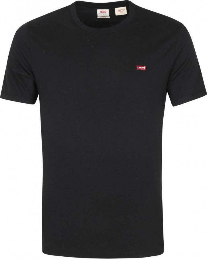 Levi's Zwarte Katoenen Heren T-Shirt met Korte Mouwen Black Heren - Foto 8