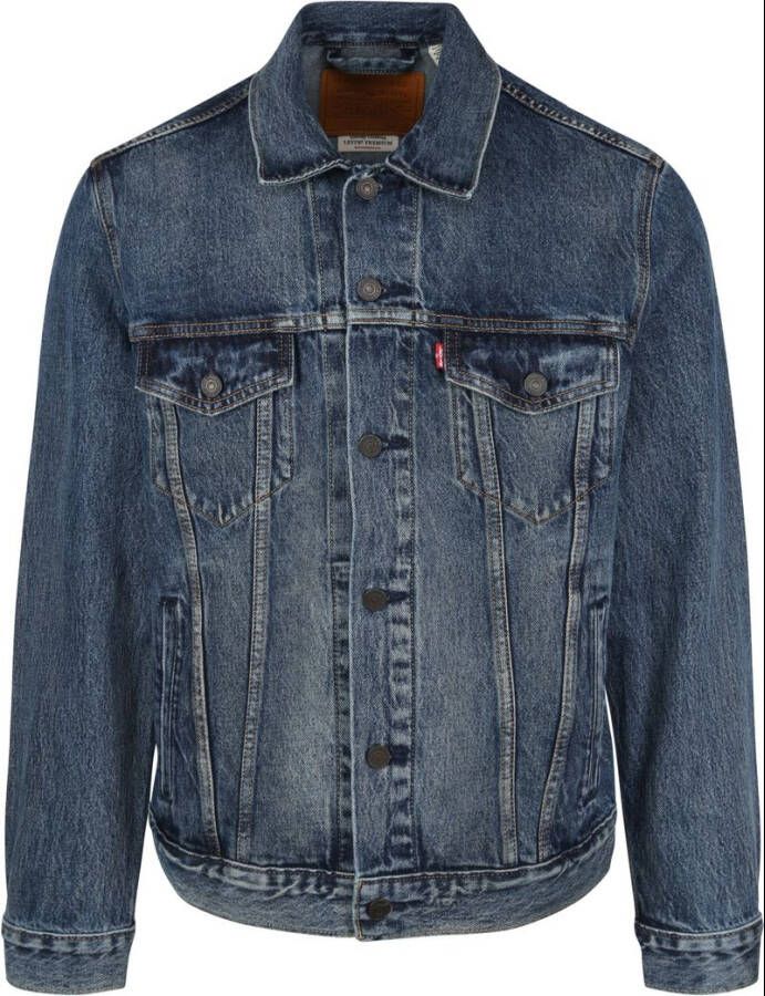 Levi's Trucker Spijkerjack Donkerblauw