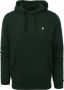 Lyle & Scott Sweater Lyle & Scott ML416VOG PULLOVER HOODIE-W486 DARK GREEN - Thumbnail 3