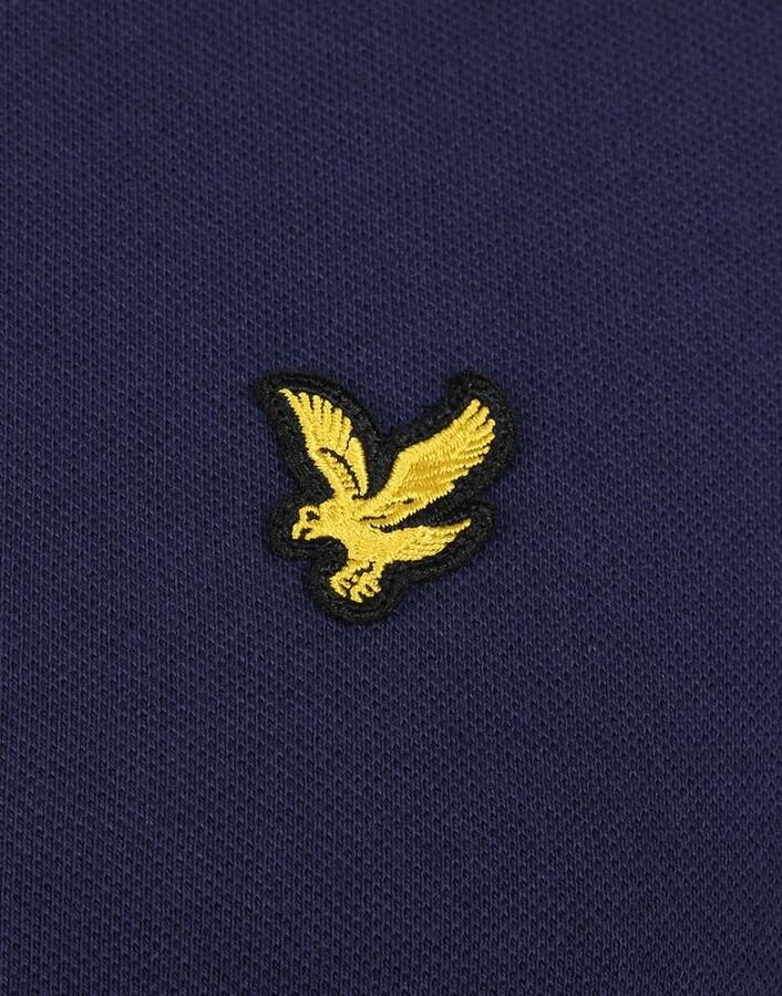 Lyle & Scott Polo Shirt Korte Mouw Lyle & Scott Effen poloshirt van biologisch katoen - Foto 3