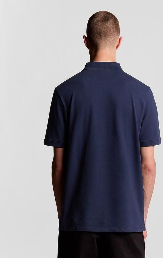 Lyle & Scott Polo Shirt Korte Mouw Lyle & Scott Effen poloshirt van biologisch katoen - Foto 9