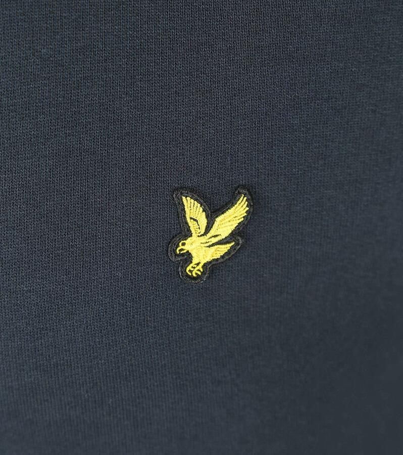 Lyle & Scott Klassieke Navy Hoodie met Kangaroo Zak Blue Heren - Foto 11
