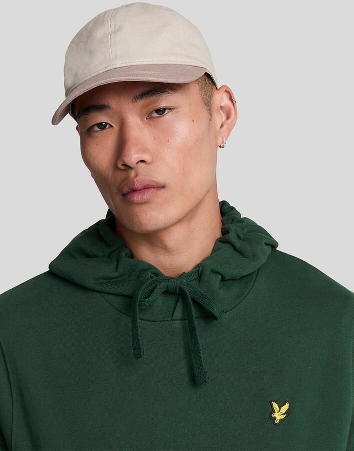 Lyle & Scott Sweater Lyle & Scott ML416VOG PULLOVER HOODIE-W486 DARK GREEN - Foto 4