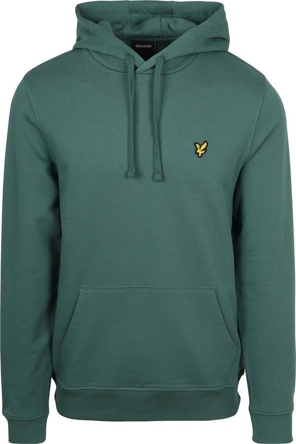 LYLE & SCOTT Heren Truien & Vesten Pullover Hoodie Groen - Foto 5