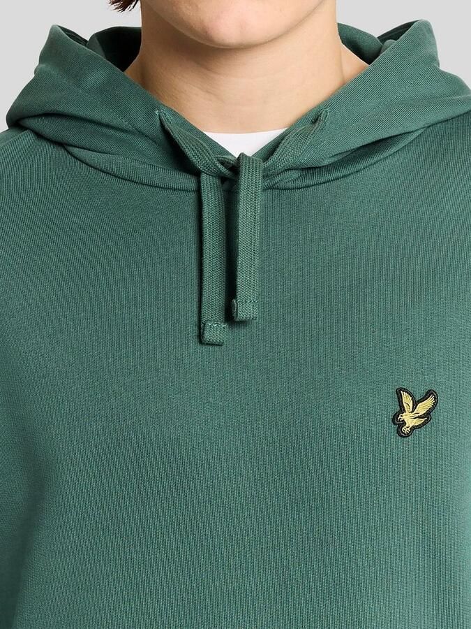 LYLE & SCOTT Heren Truien & Vesten Pullover Hoodie Groen - Foto 6