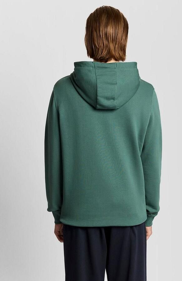 LYLE & SCOTT Heren Truien & Vesten Pullover Hoodie Groen - Foto 9