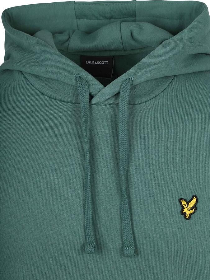 LYLE & SCOTT Heren Truien & Vesten Pullover Hoodie Groen - Foto 7