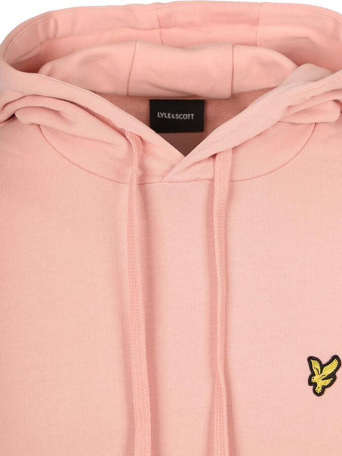 Lyle and Scott Hoodie Grapefruit Roze - Foto 3