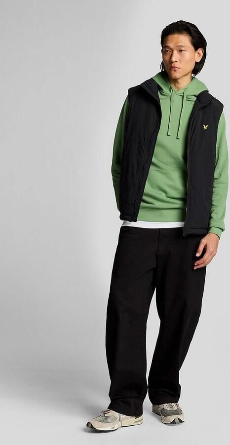 Lyle And Scott Sweater Hoodie Groen - Foto 4