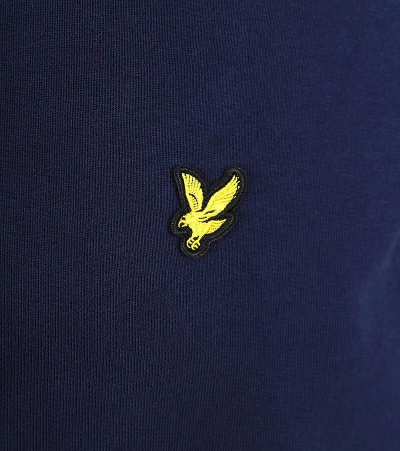 Lyle & Scott Klassieke Navy Hoodie met Kangaroo Zak Blue Heren - Foto 10