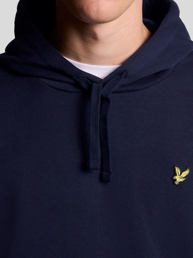 Lyle & Scott Capuchon sweaters Lyle & Scott ML416VOG PULLOVER HOODIE-Z271 DARK NAVY - Foto 4