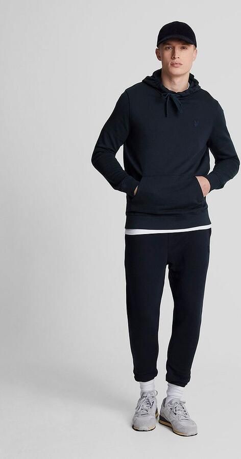Lyle & Scott Sweater Lyle & Scott ML416TON TONAL PULLOVER HOODIE-Z27. DARK NAVY - Foto 3