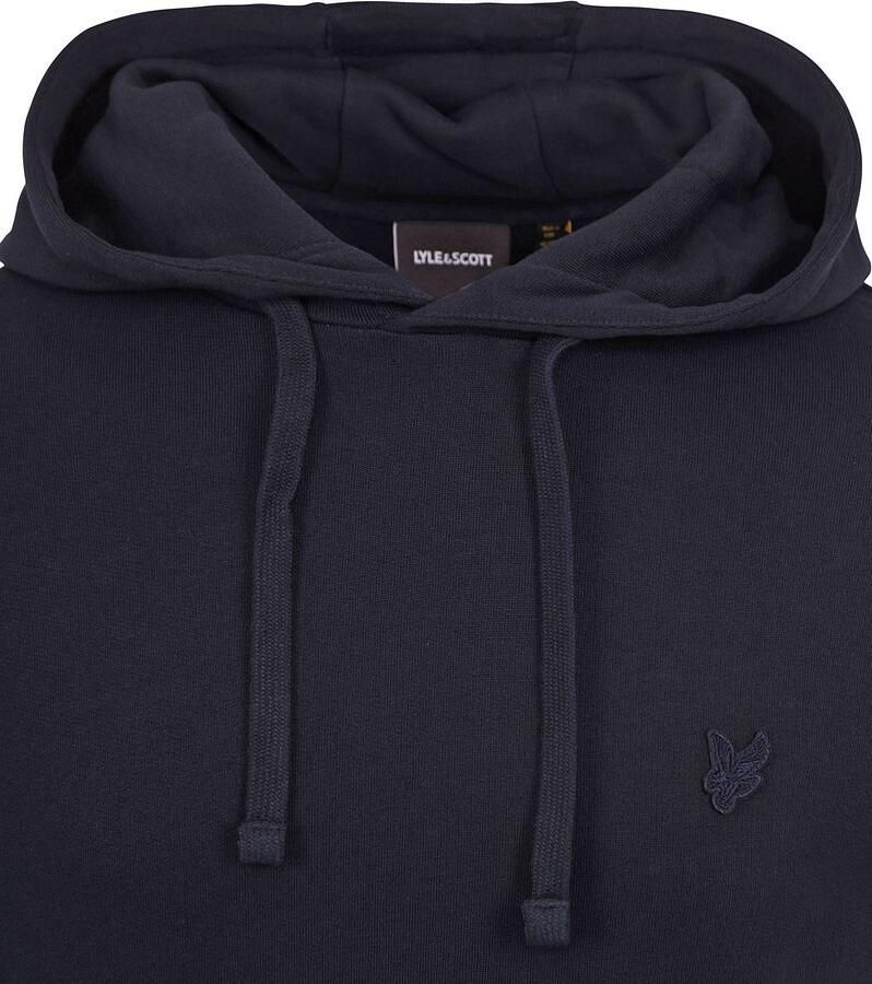 Lyle & Scott Sweater Lyle & Scott ML416TON TONAL PULLOVER HOODIE-Z27. DARK NAVY - Foto 4