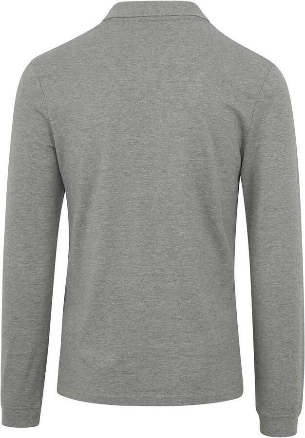 Lyle & Scott T-shirt Lyle & Scott Longsleeve Polo Grijs - Foto 7