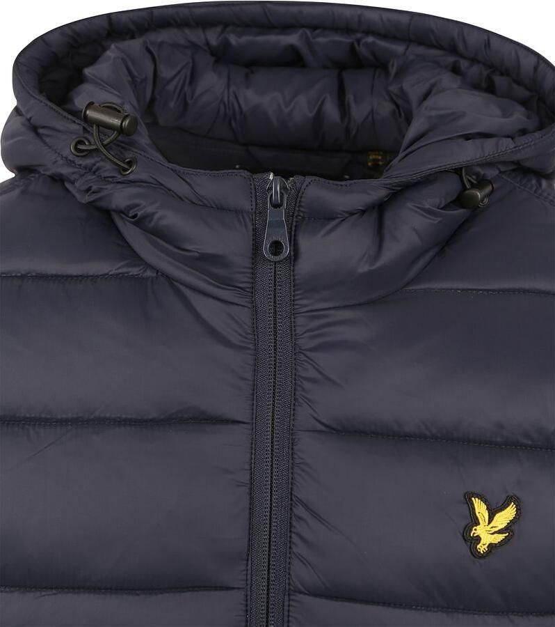 Lyle & Scott Windjack Lyle & Scott Lyle Scott Baffle Jas Navy - Foto 4