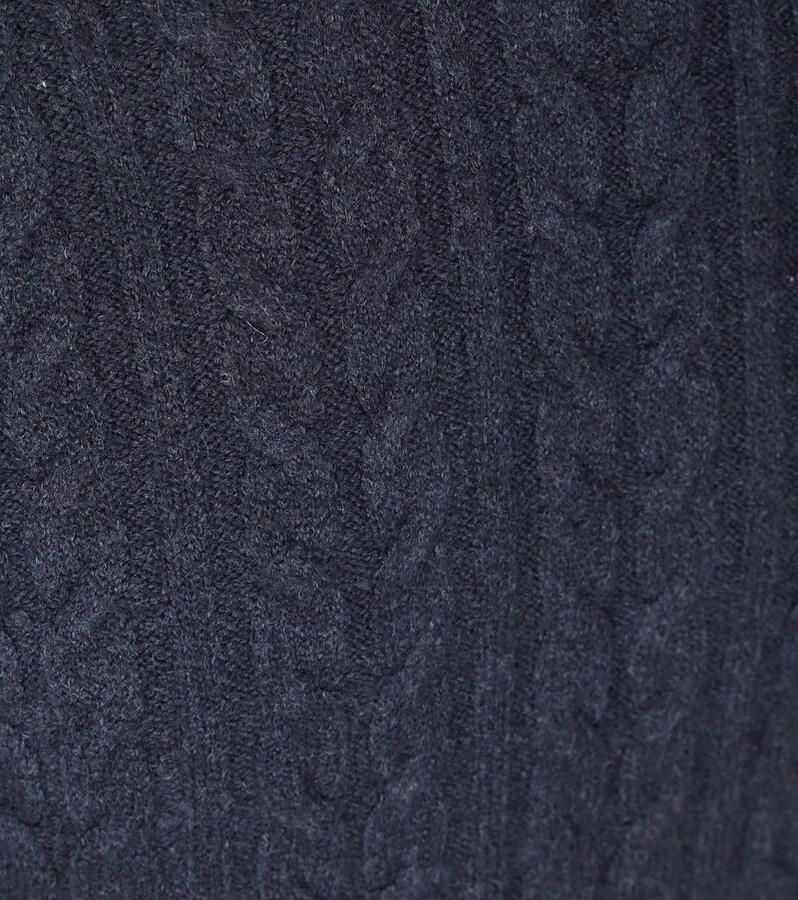 Lyle & Scott Blauwe Trui Lange Mouwen Blue Heren - Foto 4