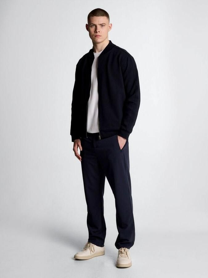 Lyle and Scott Lyle & Scott Cardigan Bomber Dark Navy