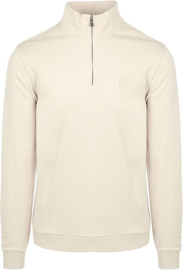 Lyle and Scott Lyle & Scott Half Zip Pullover Tonal Ecru - Foto 2