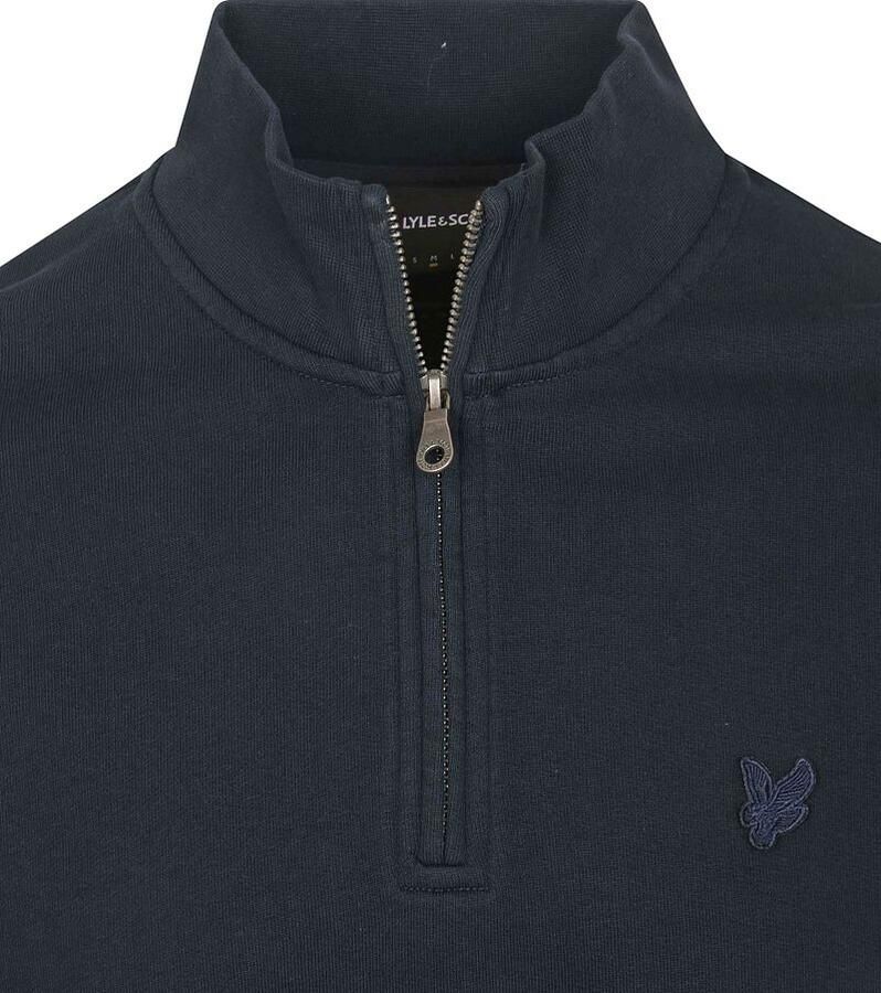 Lyle and Scott Lyle & Scott Half Zip Pullover Tonal Navy - Foto 2
