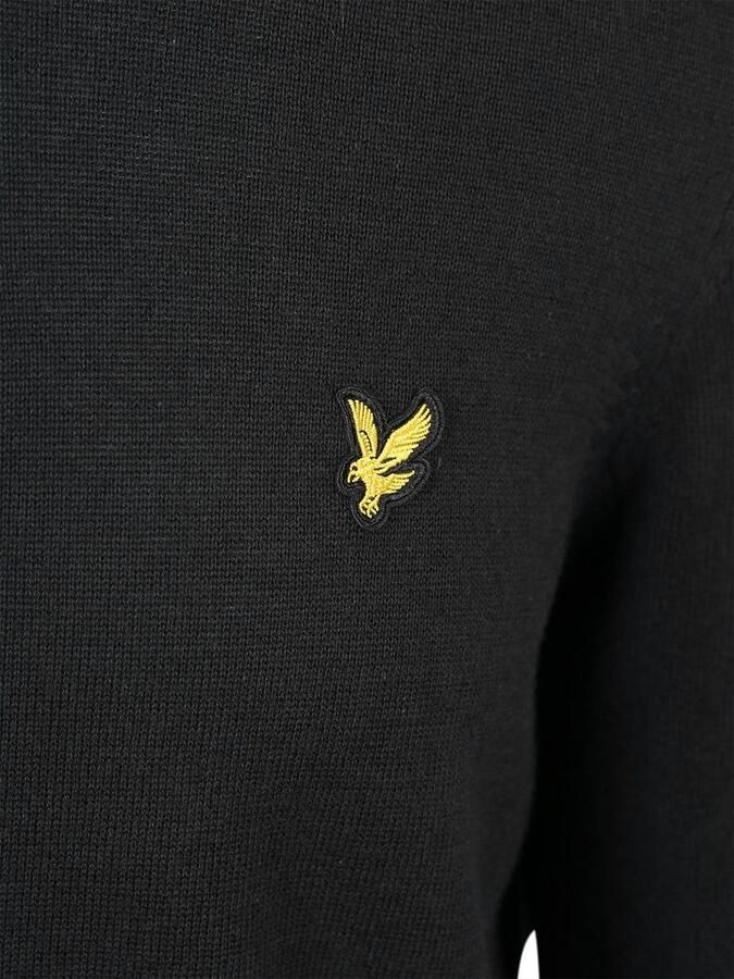 Lyle and Scott Lyle & Scott Half Zip Pullover Zwart - Foto 2