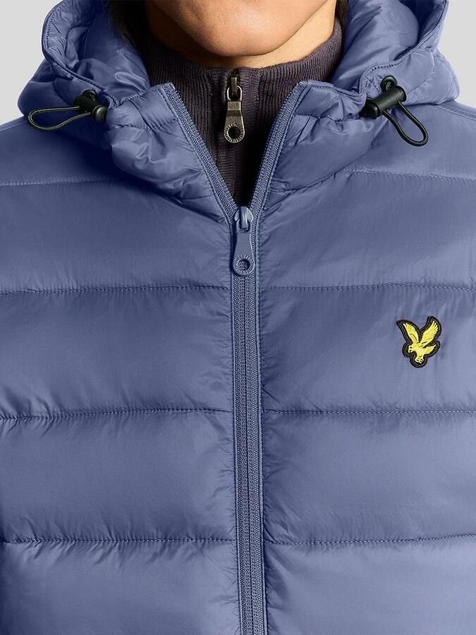 Lyle & Scott Trainingsjack Lyle & Scott Lyle Scott Jacket Wadded Graystone - Foto 2