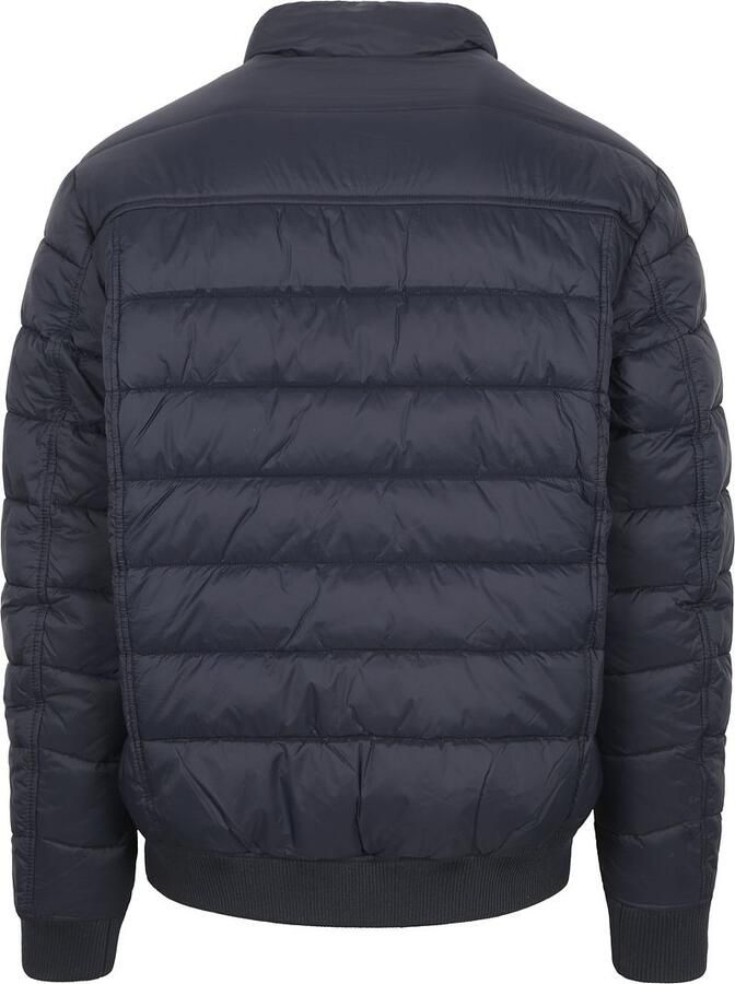 Lyle & Scott Gewatteerde jas met opstaande kraag Blue Heren - Foto 3