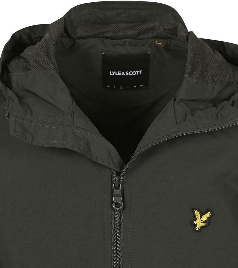 Lyle & Scott Windjack Lyle & Scott JK464V ZIP THROUGHT JKT-W635 GUNMETAL - Foto 6