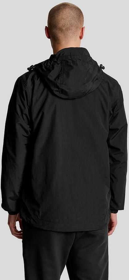 Lyle & Scott Zwarte Windbreaker Jas met Golden Eagle Logo Black Heren - Foto 10