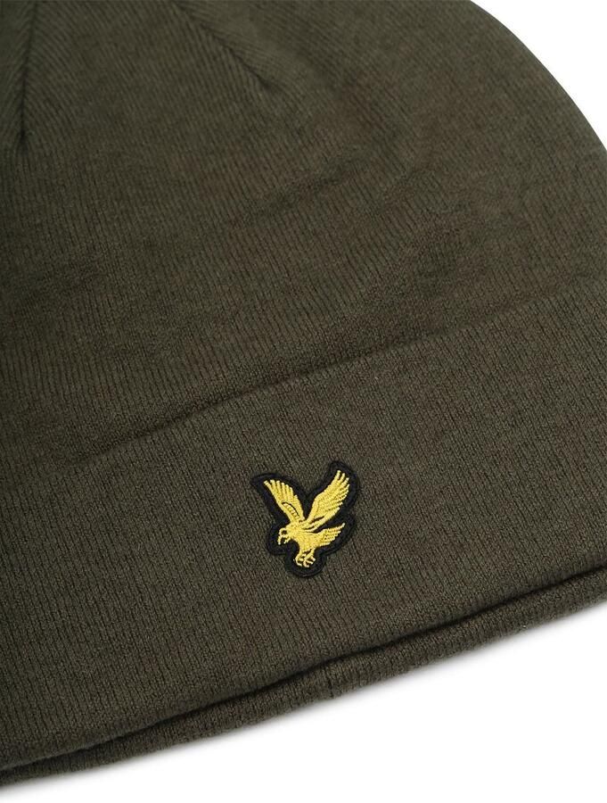 Lyle & Scott Muts Lyle & Scott HE2313A COTTON BEANIE-X848 DEEP DEPTHS