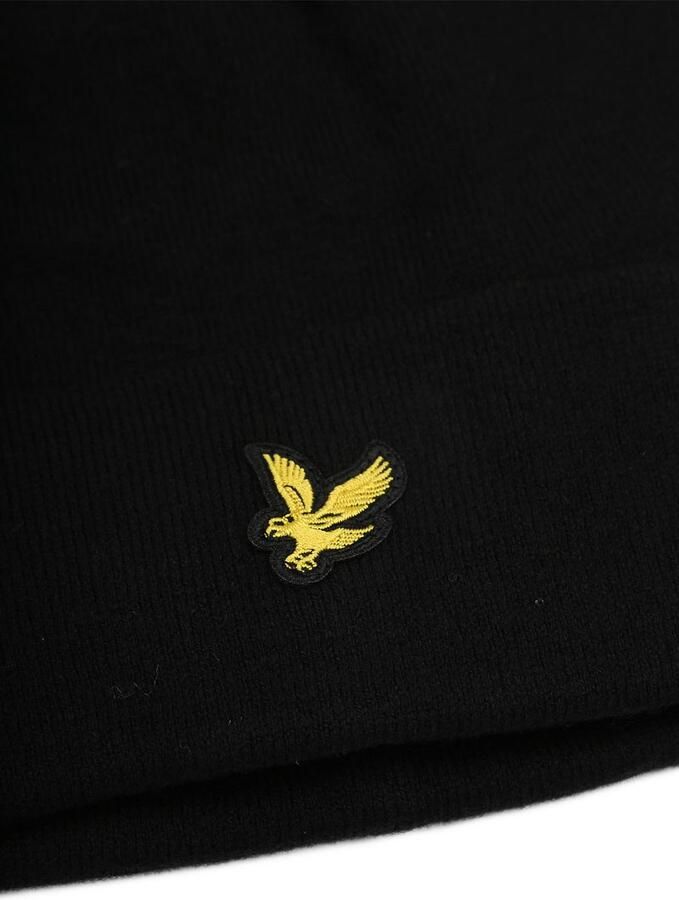 Lyle & Scott Muts Lyle & Scott HE2313A COTTON BEANIE-Z865 JET BLACK - Foto 2