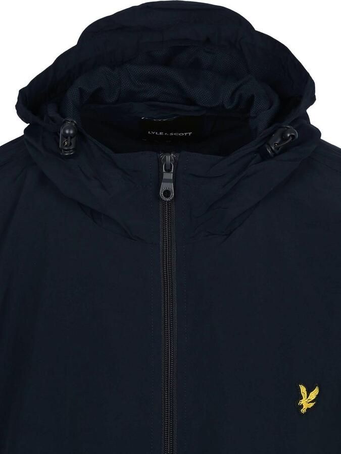 Lyle & Scott Windjack Lyle & Scott Lyle Scott Plussize Jas Donkerblauw - Foto 3