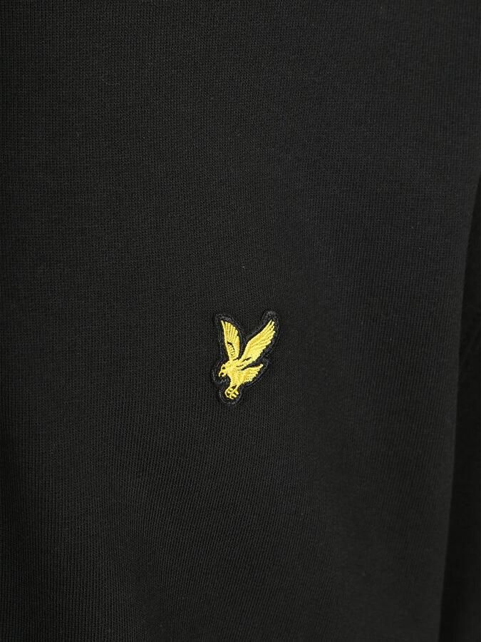 Lyle and Scott Lyle & Scott Plussize Sweat Half Zip Zwart - Foto 2