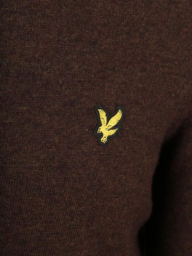 Lyle and Scott Lyle & Scott Pullover Lamswol Bruin