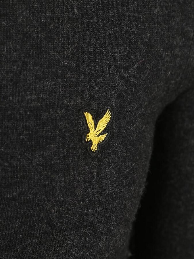 Lyle and Scott Lyle & Scott Pullover Lamswol Zwart - Foto 2