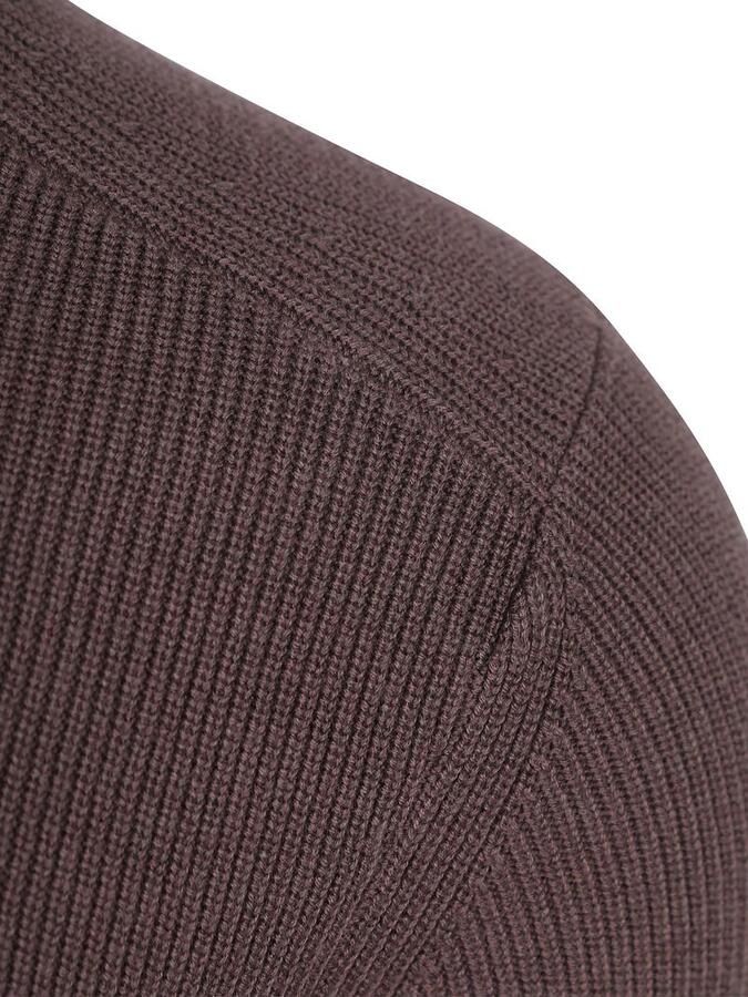 Lyle and Scott Lyle & Scott Rib Pullover Bruin - Foto 3