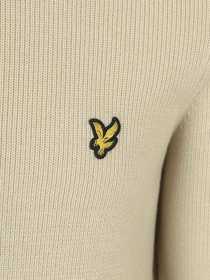 Lyle & Scott Sweaters Lyle & Scott Lyle Scott Rib Pullover Greige - Foto 6