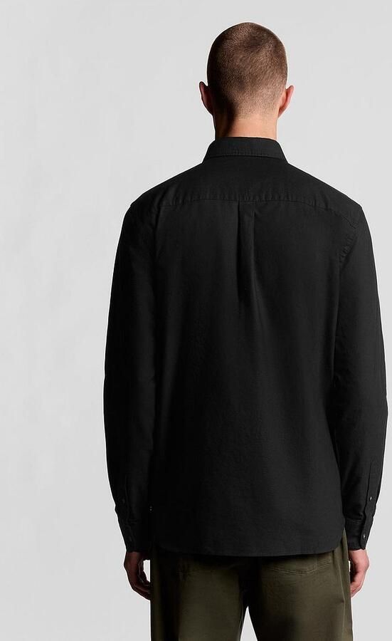 Lyle and Scott Lyle & Scott Shirt Plain Oxford Black - Foto 5