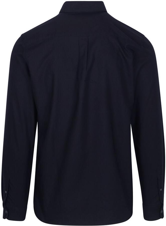 LYLE & SCOTT Heren Overhemden Plain Oxford Shirt Donkerblauw